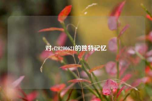 对cf20200621的独特记忆