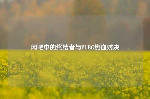 网吧中的终结者与PUBG热血对决