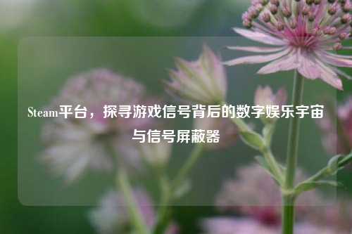 Steam平台，探寻游戏信号背后的数字娱乐宇宙与信号屏蔽器