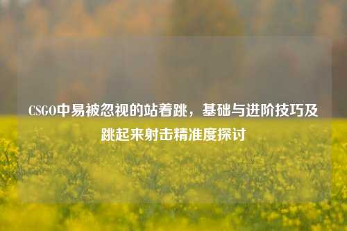 CSGO中易被忽视的站着跳，基础与进阶技巧及跳起来射击精准度探讨