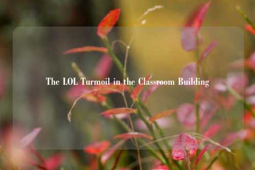 The LOL Turmoil in the Classroom Building