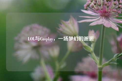 LOL与Cosplay，一场梦幻的邂逅