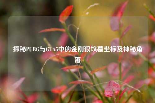 探秘PUBG与GTA5中的金刚狼坟墓坐标及神秘角落