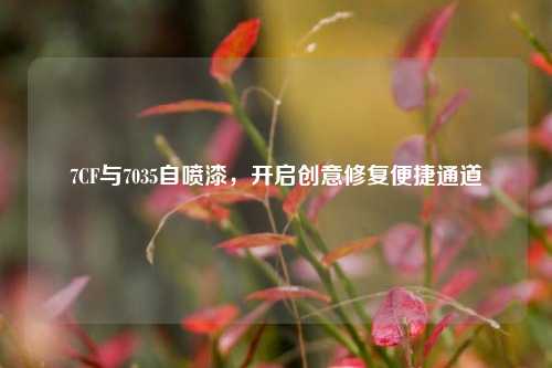 7CF与7035自喷漆，开启创意修复便捷通道