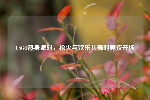CSGO热身派对，枪火与欢乐共舞的竞技开场